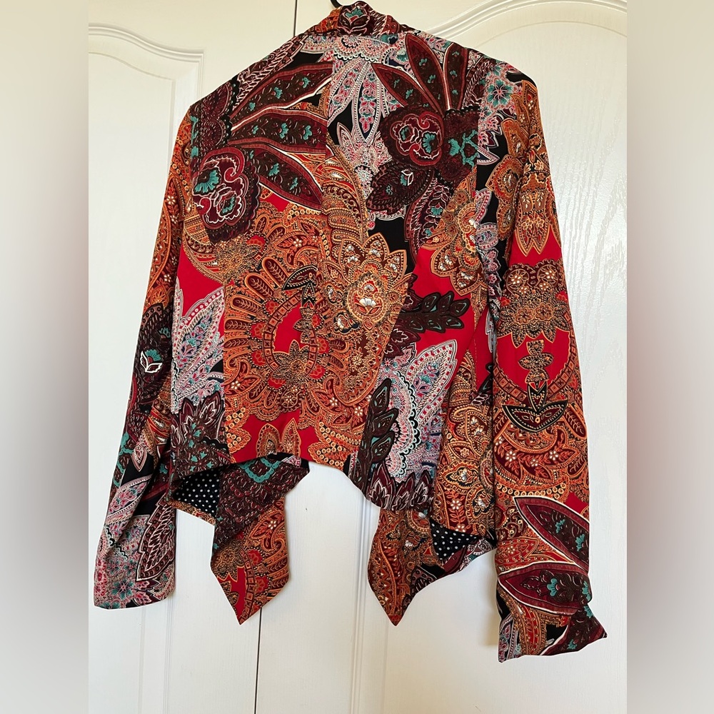 Cartonnier Multicolor Paisley Blazer - Picture 3 of 5